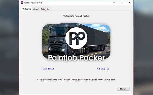 Paintjob Packer project screenshot